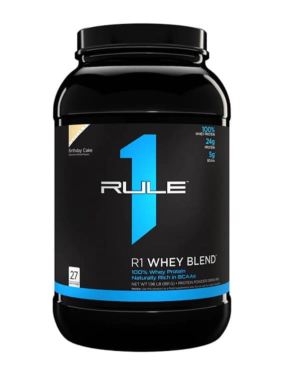 R1 Whey Blend, Birthday Cake - 891g