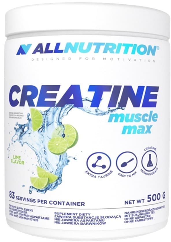 Creatine Muscle Max, Lemon - 500g