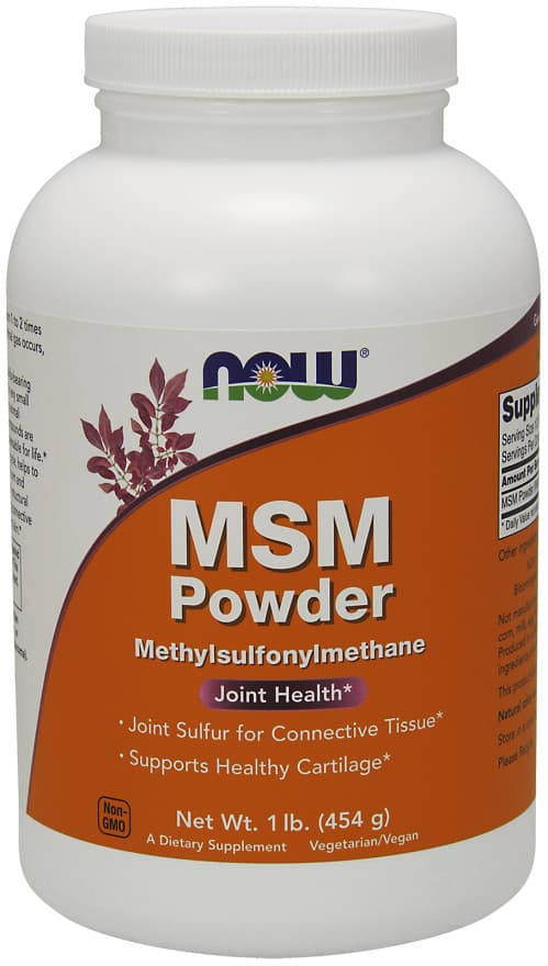 MSM Methylsulphonylmethane, Powder - 454g
