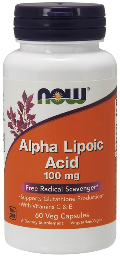 Alpha Lipoic Acid with Vitamins C & E, 100mg - 60 vcaps