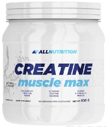 Creatine Muscle Max, Natural - 500g