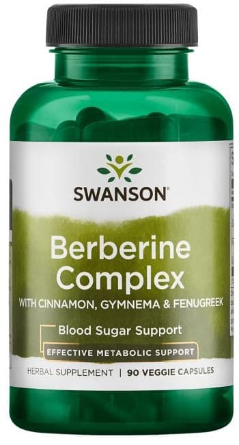 Berberine Complex with Cinnamon, Gymnema & Fenugreek - 90 vcaps
