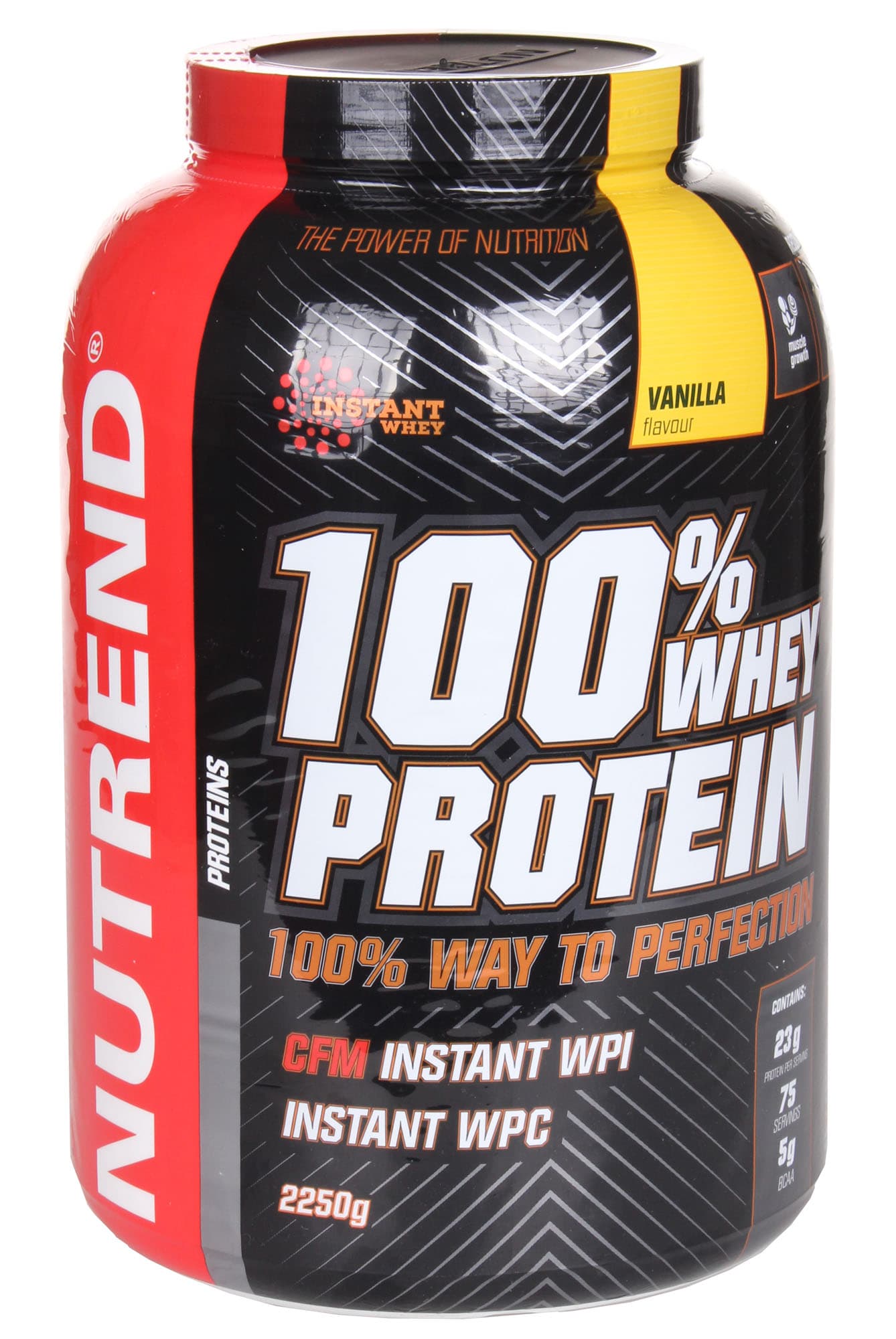 100% Whey Protein, Vanilla - 2250g