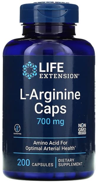 L-Arginine Caps, 700mg - 200 caps