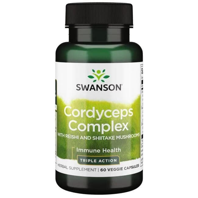 Cordyceps Complex with Reishi and Shiitake Mushrooms - 60 vcaps