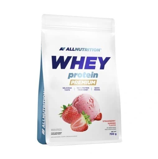 Whey Protein Premium, Strawberry Summer - 700g