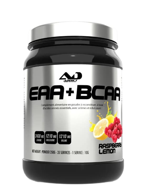 EAA+BCAA, Raspberry Lemon - 350g