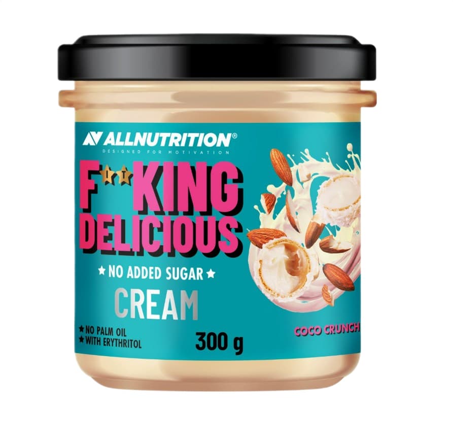 Fitking Delicious Cream, Coco Crunch - 300g