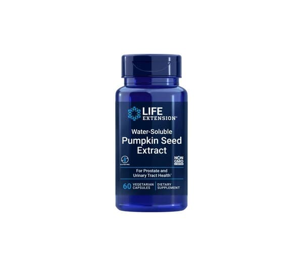 Pumpkin Seed Extract, Water-Soluble - 60 vcaps