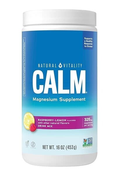 Natural Calm, Raspberry Lemon - 453g