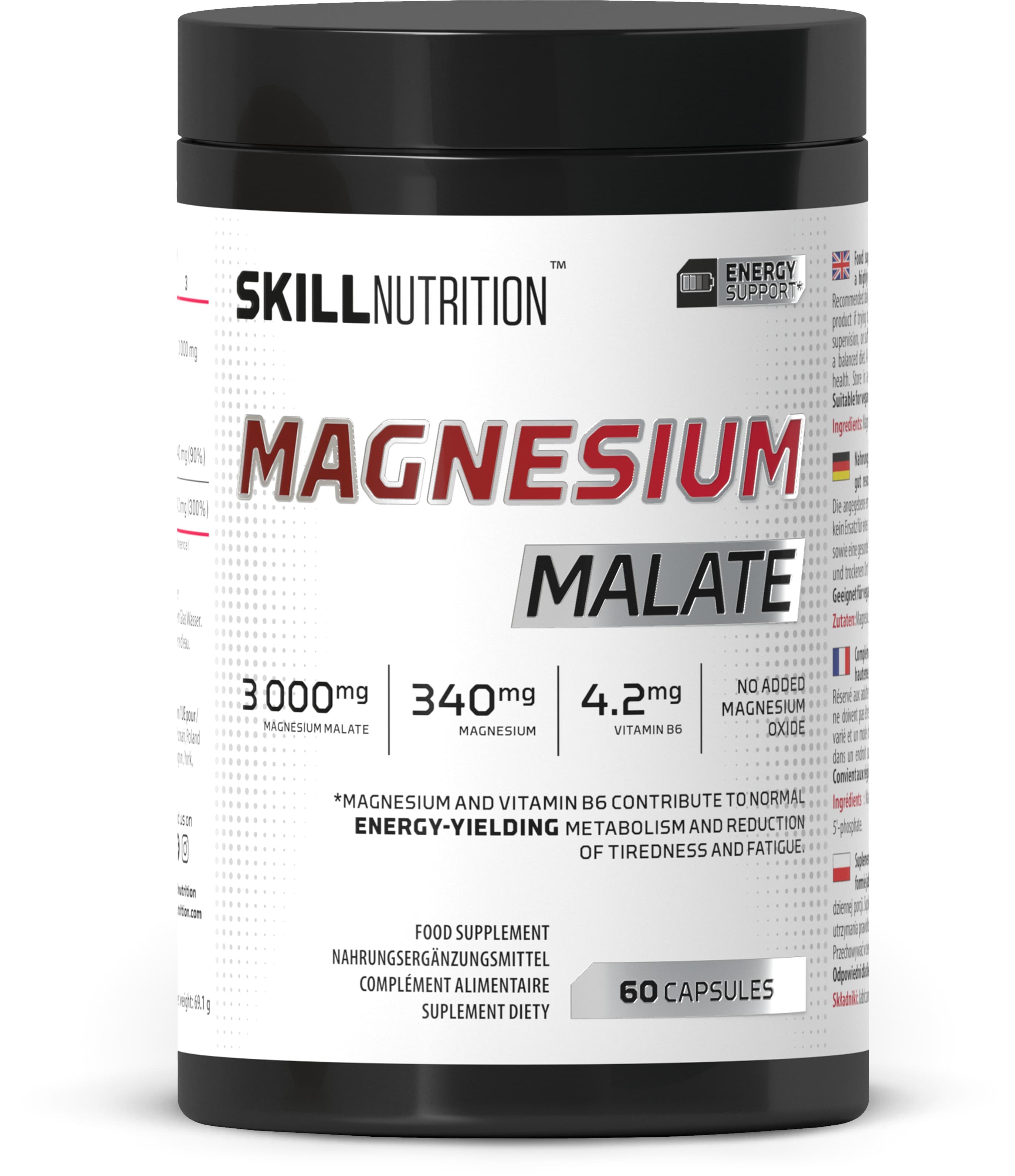 Magnesium Malate - 60 caps