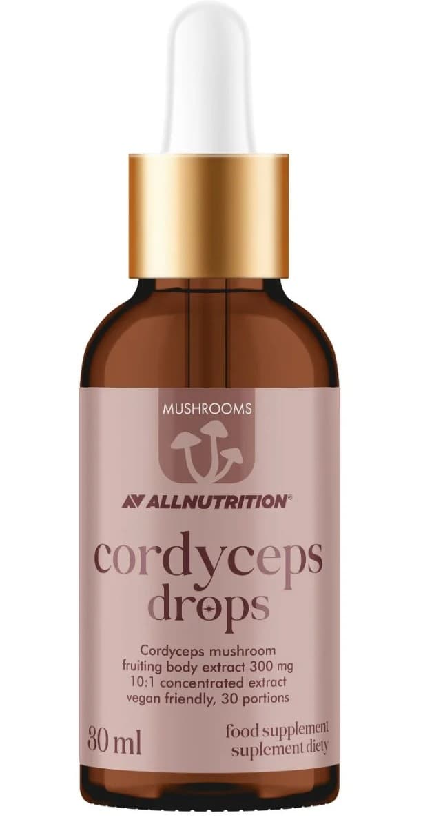 Mushrooms Cordyceps Drops, 300mg - 30 ml.
