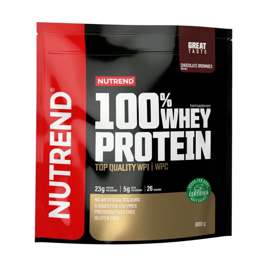100% Whey Protein, Chocolate Brownies - 800g