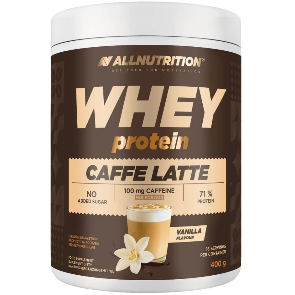 Whey Protein Caffe Latte, Vanilla - 400g