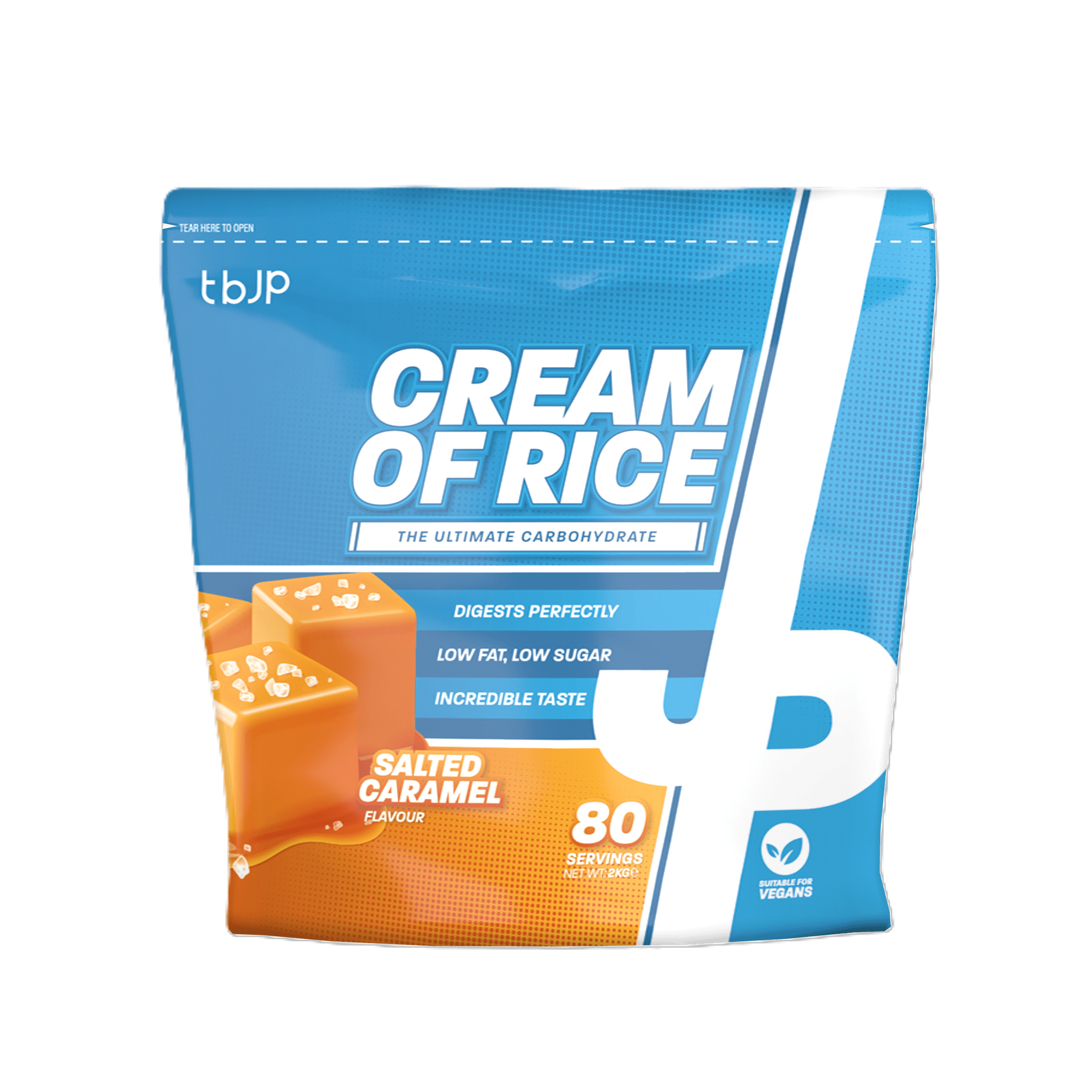 Cream of Rice, Salted Caramel - 2000g
