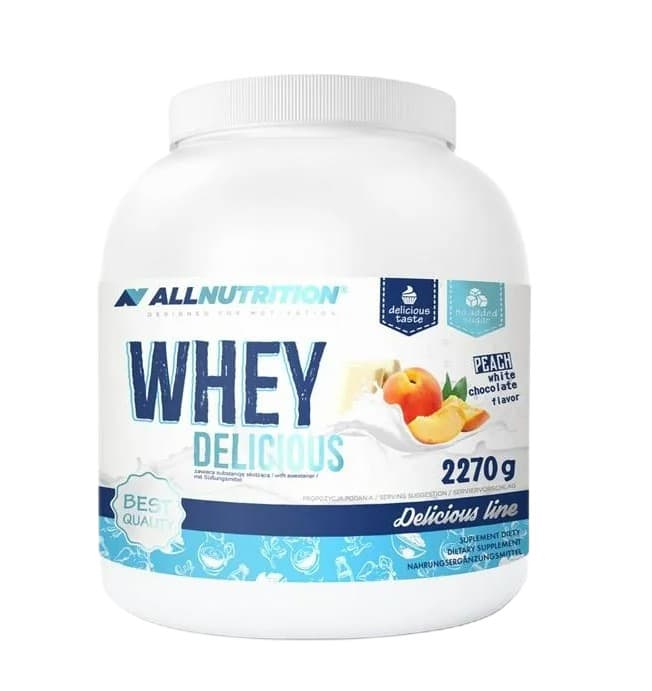 Whey Delicious, White Chocolate with Peach - 2270g